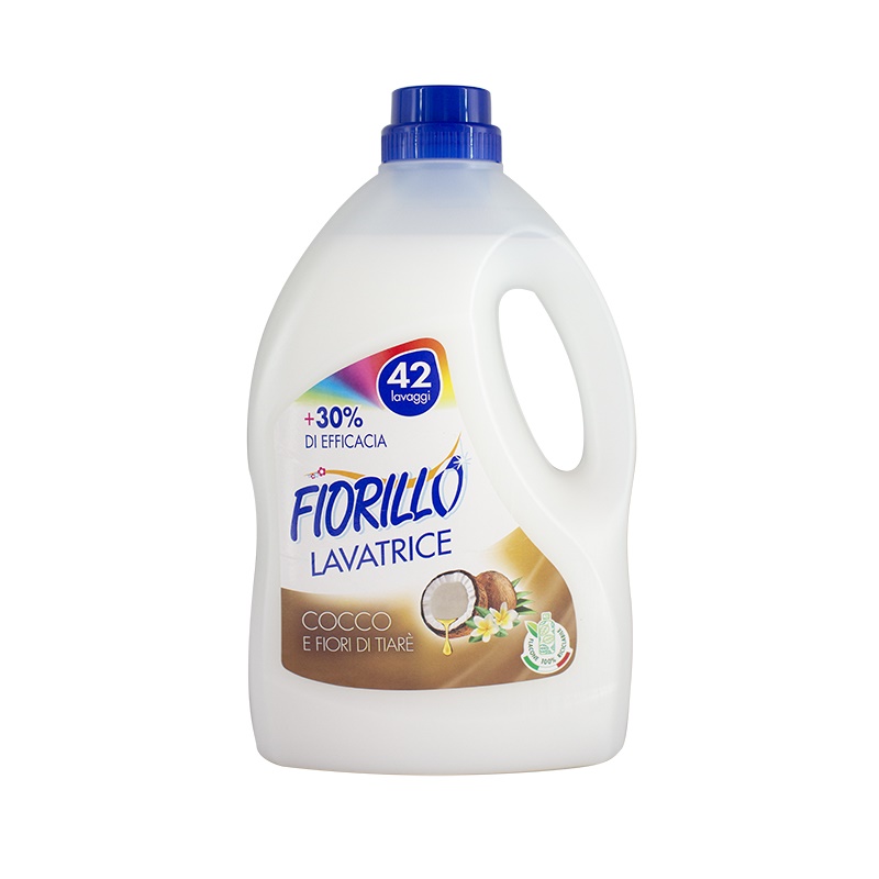Гель для прання FIORILLO Coconut&Tiarè Flowers (42 прання) 2,5 л